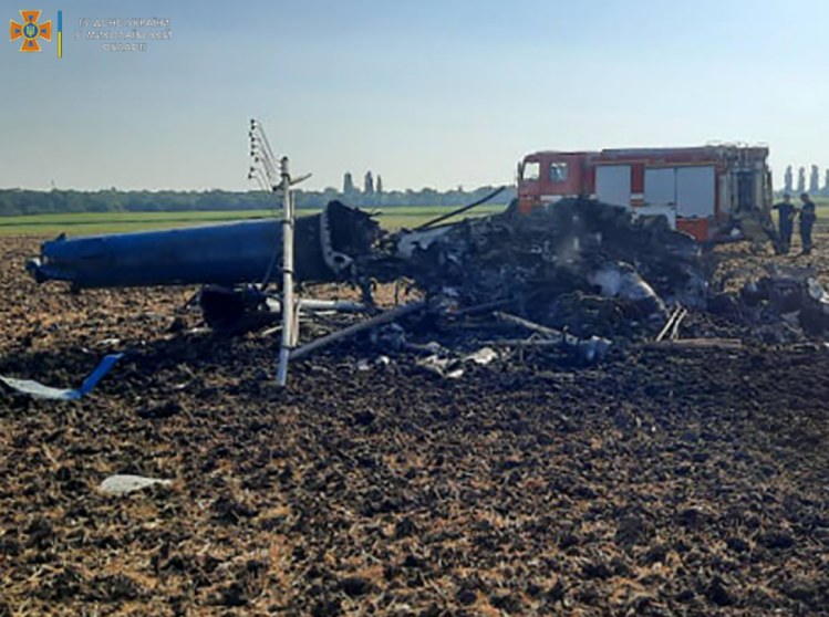 Авиакатастрофа в Николаевской области 17 июля 2021
